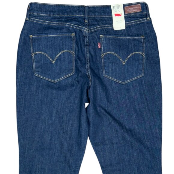 NWT Women's LEVI'S Bold‎ Curve Classic Slim Leg Jeans- Size 16S/33 - Picture 5 of 15